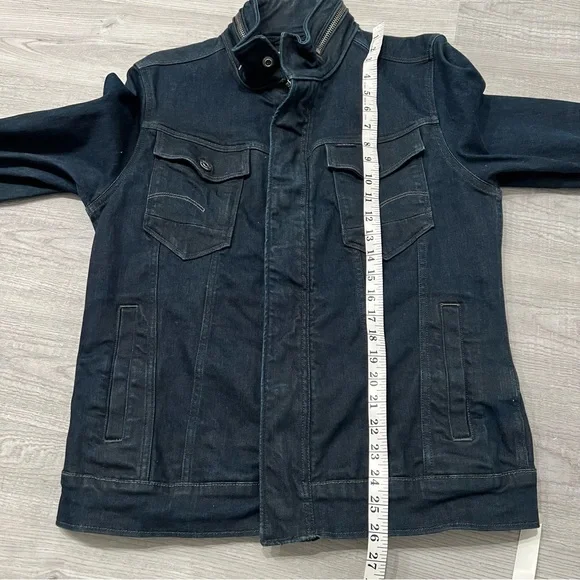 G STAR ARC CHOPPER 3D SLIM JACKET SIZE L Blue